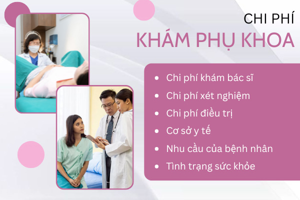 Chi phí khám phụ khoa bao nhiêu tiền? Bảng giá mới cập nhật