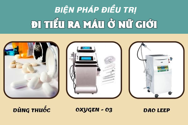 Đi tiểu ra máu ở nữ giới là bị bệnh gì? Cách chữa trị hiệu quả