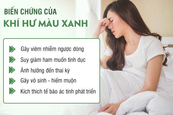 Tại sao huyết trắng màu xanh? Chuyên gia giải đáp chi tiết